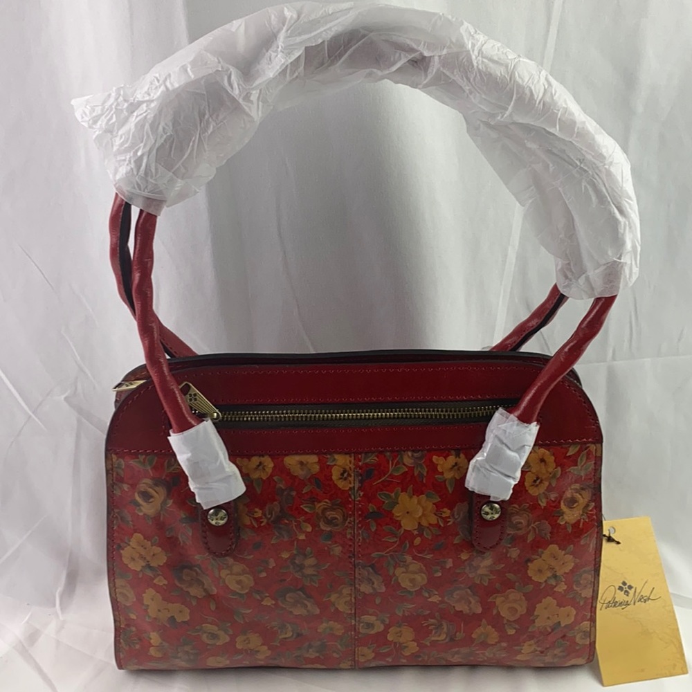 Patricia Nash Calvi Satchel Flora One Size